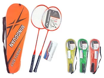 Set de rachete pentru badminton 3 fluturi