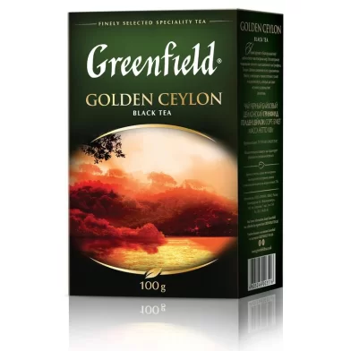 Ceai GREENFIELD Golden Ceylon, infuzie, 100gr