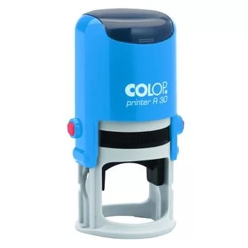 Suport stampile COLOP Printer R30 albastru