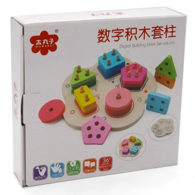 Sorter din lemn "Figurine geometrice"