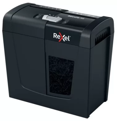 Distrugator REXEL Secure X6 P4, 6 foi, 10l Cross Cut