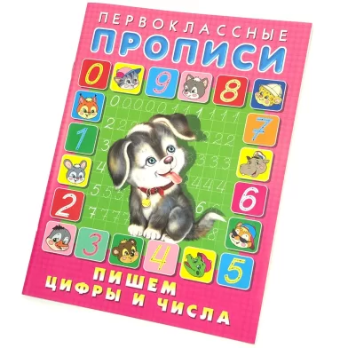 Caiet de scriere ПП Пишем цифры и числа