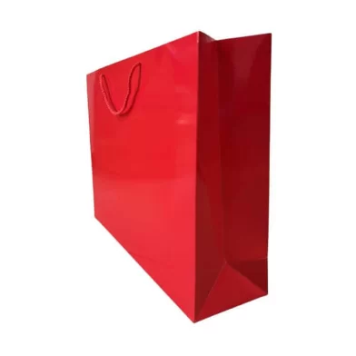 Punga p-u cadou, 50х39х14 cm, glossy, rosu