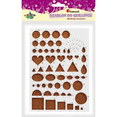 Sablon pentru quilling TITANUM 