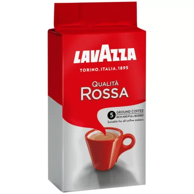 Cafea LAVAZZA ROSSA, macinata, 250gr