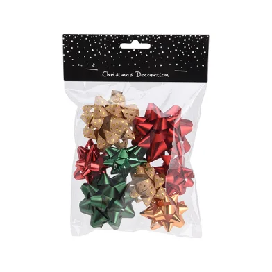 Set fundute p/u cadouri 8 stelute 3x7 cm, 5x5 cm color