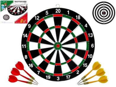 Darts mare + 6sageti, D41cm, grosimea 1cm
