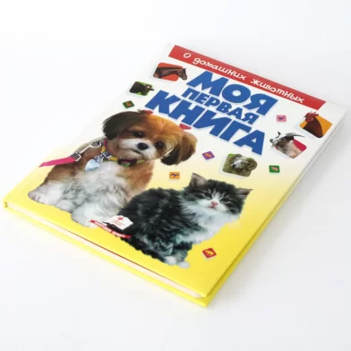 Cartea Моя первая книга Домашние животные