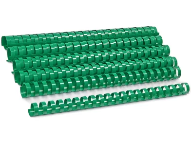 Inele din plastic ARGO A4, 22mm, 10 bucati, verde