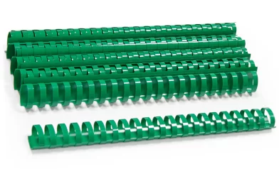 Inele din plastic ARGO A4, 28mm, 10 bucati, verde