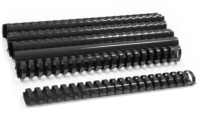 Inele din plastic ARGO A4, 32mm, 10 bucati, negru