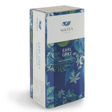 Ceai NIKTEA Earl grey, 25 pachetele de 1.75gr 