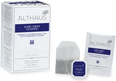Ceai ALTHAUS Deli Pack Earl Gray 20  pachet  1.75gr 