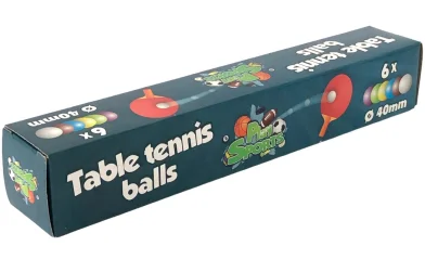Set mingi ping-pong, 6 bucati