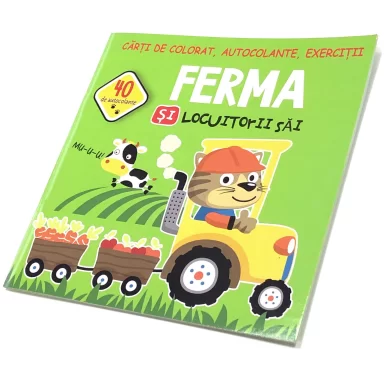 Cartea 40 de autocolante. Ferma si locuitorii sai