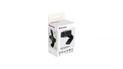 Camera Web VERBATIM AWC-01, Full HD 1080p, negru