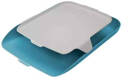 Tavita documente LEITZ Cosy, organizer, albastru