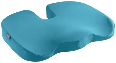 Pernuta p-u scaun LEITZ Cosy, ergonomica, albastra