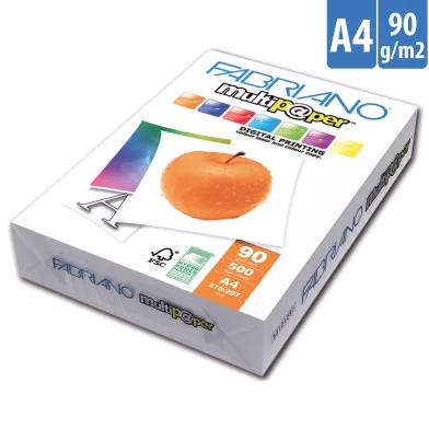 Hartie FABRIANO Multipaper A4, 90g/m2, 500 foi