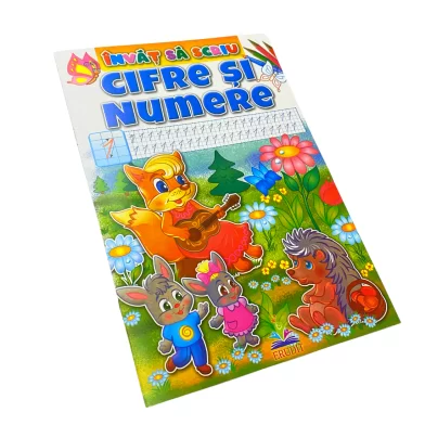 Cartea Invat sa scriu Cifre si numere
