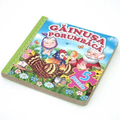 Cartea GAINUSA PORUMBACA - 5 puzzle 