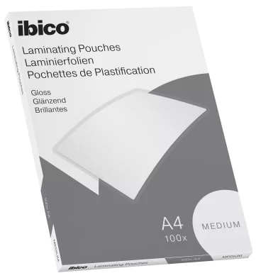 Folii pentru laminare IBICO A4, 100mic, 100 foi