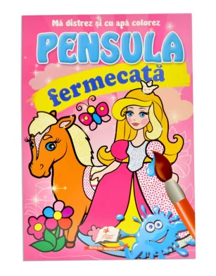 Carte de colorat Pensula fermecata Pentru cei mici Ursu