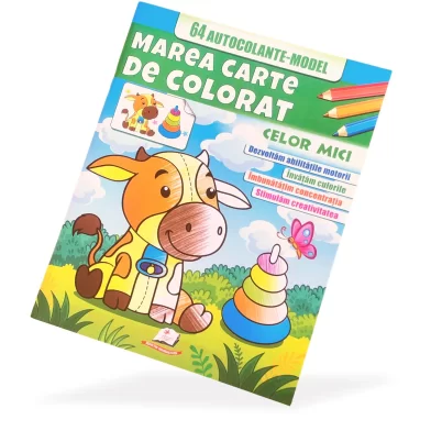Marea carte de colorat Celor mici 64 autoc