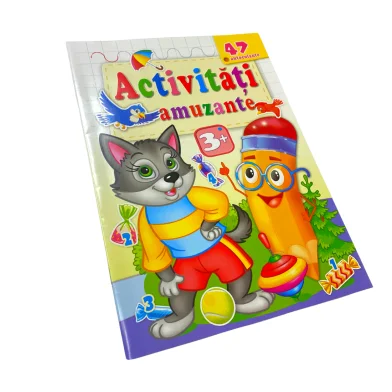 Cartea Activitati amuzante 3+ ani, Lupul
