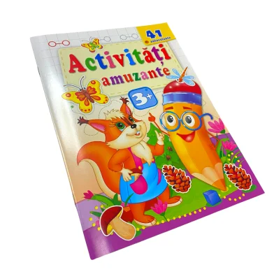 Cartea Activitati amuzante 3+ ani, Veverita
