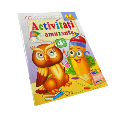 Cartea Activitati amuzante 4+ ani, Bufnita