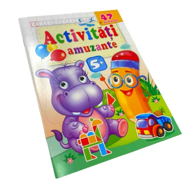 Cartea Activitati amuzante 5+ ani, Hipopotam