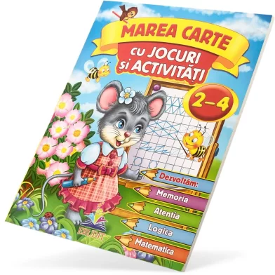 Cartea Activitati pentru prescolari, 2-4 ani