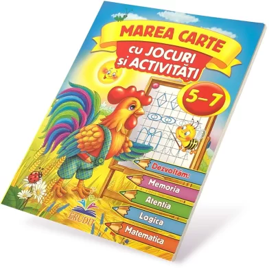 Cartea Activitati pentru prescolari, 5-7 ani
