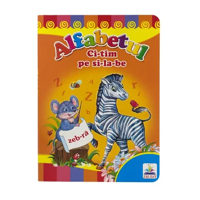 Cartea carton Citim pe silabe Alfabet