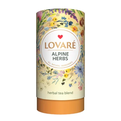 Ceai LOVARE Alpine Herbs, infuzie, 80 gr