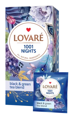 Ceai LOVARE 1001 Night, 24 pachetele de 2gr 