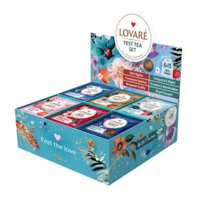 Чай LOVARE Set FEST TEA, 90 пакетиков по 2 г