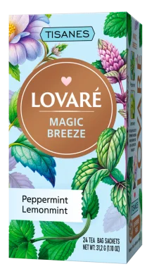 Чай LOVARE Tisanes Magic Breeze, 24 пакетиков по 2 г