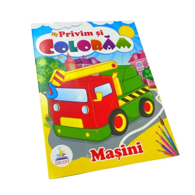 Carte de colorat Privim si coloram Mijloace de transapor