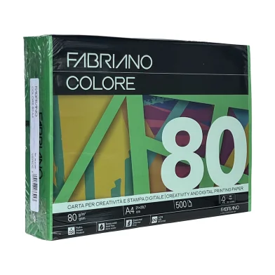 Бумага FABRIANO Colore A4, 80 г/м2, 500 л. verde