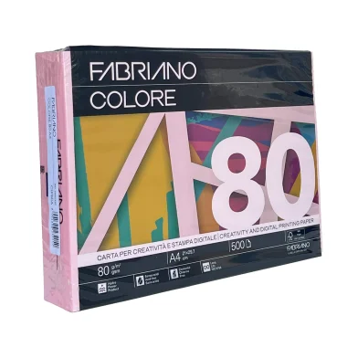 Бумага FABRIANO Colore A4, 80 г/м2, 500 л. cipria