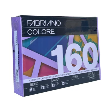 Бумага FABRIANO Colore A4, 160 г/м2, 250 л. violetta