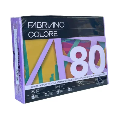 Бумага FABRIANO Colore A4, 80 г/м2, 500 л. violetta