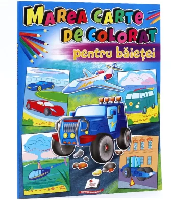 Vopsire Marea carte de colorat pentru baieti