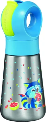 Sticla MAPED Miniz Raton, 350ml, albastra