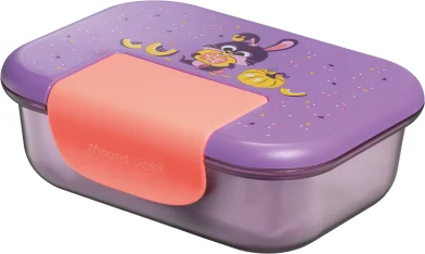 Lunch box MAPED Miniz Iepure, 900 ml, violet