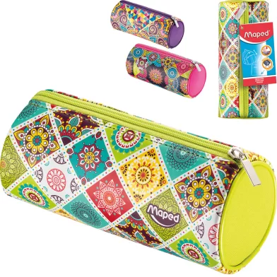 Пенал MAPED Girl Mosaic, туб