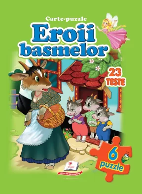 Cartea EROII BASMELOR - 6 puzzle 