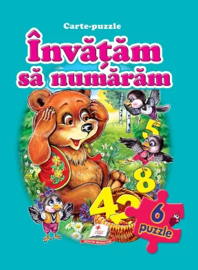 Cartea INVATAM SA NUMARAM - 6 puzzle 